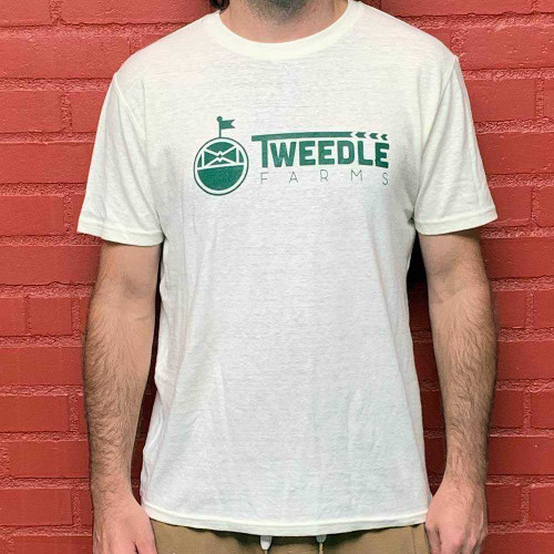 Level Logo - Short Sleeve Hemp/Cotton T-Shirt Clearance Tweedle Farms