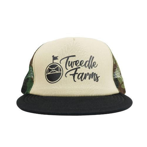 Tweedle Farms Camo Trucker Hat 
